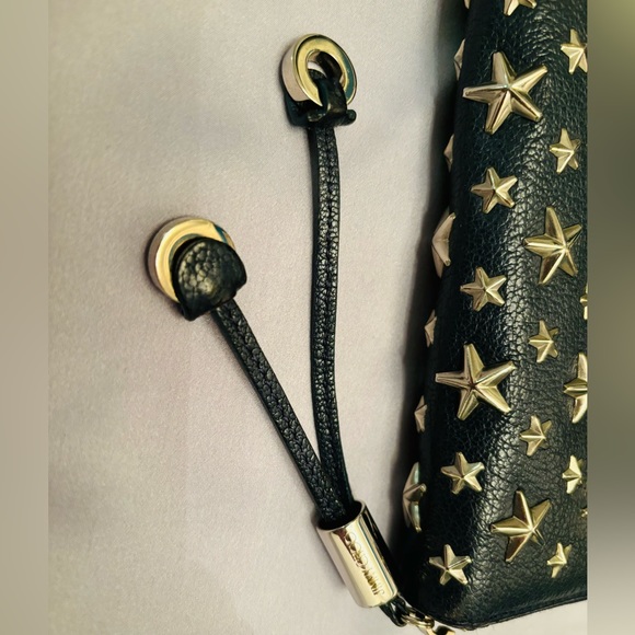 🌙Jimmy Choo Philippa Star Studs Zip Around Long Wallet in excellent condition - Picture 4 of 17